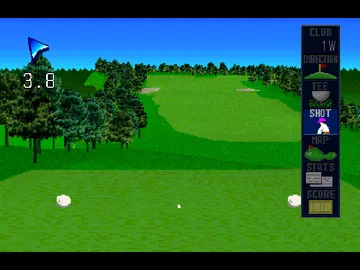 Big Challenge Golf - Tokyo Yomiuri Country Club-hen (JP) screen shot game playing